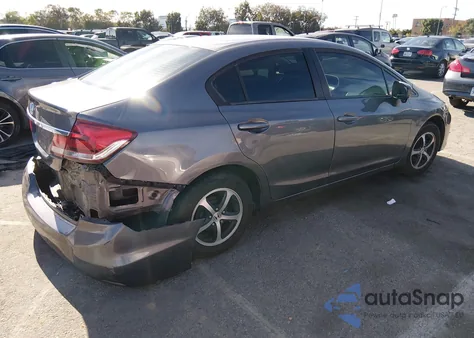 2015 Honda Civic Se из США, поврежденный, VIN 19XFB2F73FE209012